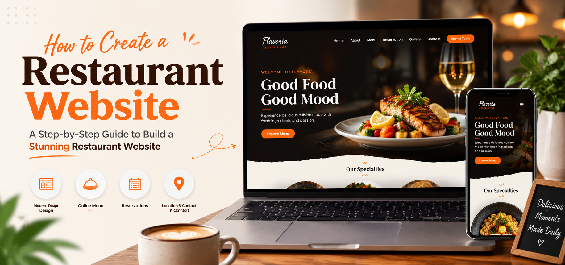 Restaurant Website Creation: What Every Restaurant Owner Needs to Know